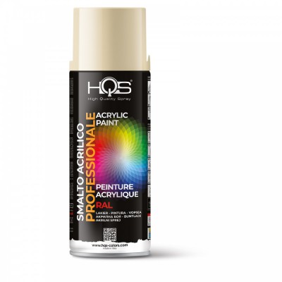 HQS SPRAY ΜΠΕΖ RAL 1015 400ML