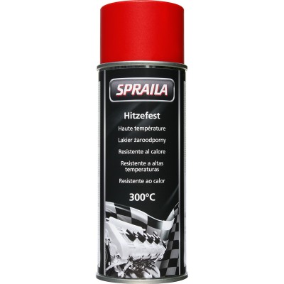 SPRAILA ΘΕΡΜΟΚΡΑΣΙΑΣ SPRAY 400ML ΚΟΚΚΙΝΟ 300°C
