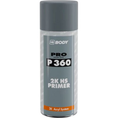 SPRAY BODY ΑΣΤΑΡΙ 360 400ml ΓΚΡΙ