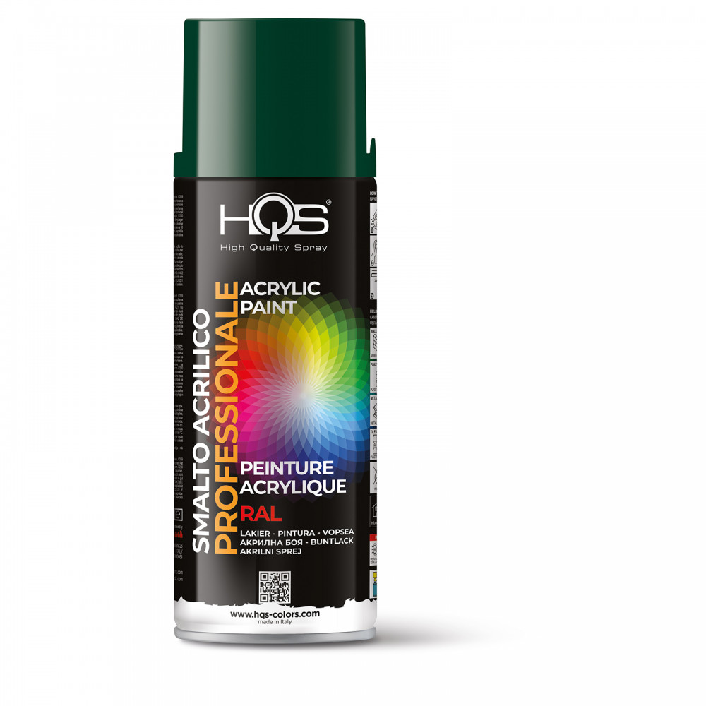 HQS SPRAY ΠΡΑΣΙΝΟ RAL 6005 400ml
