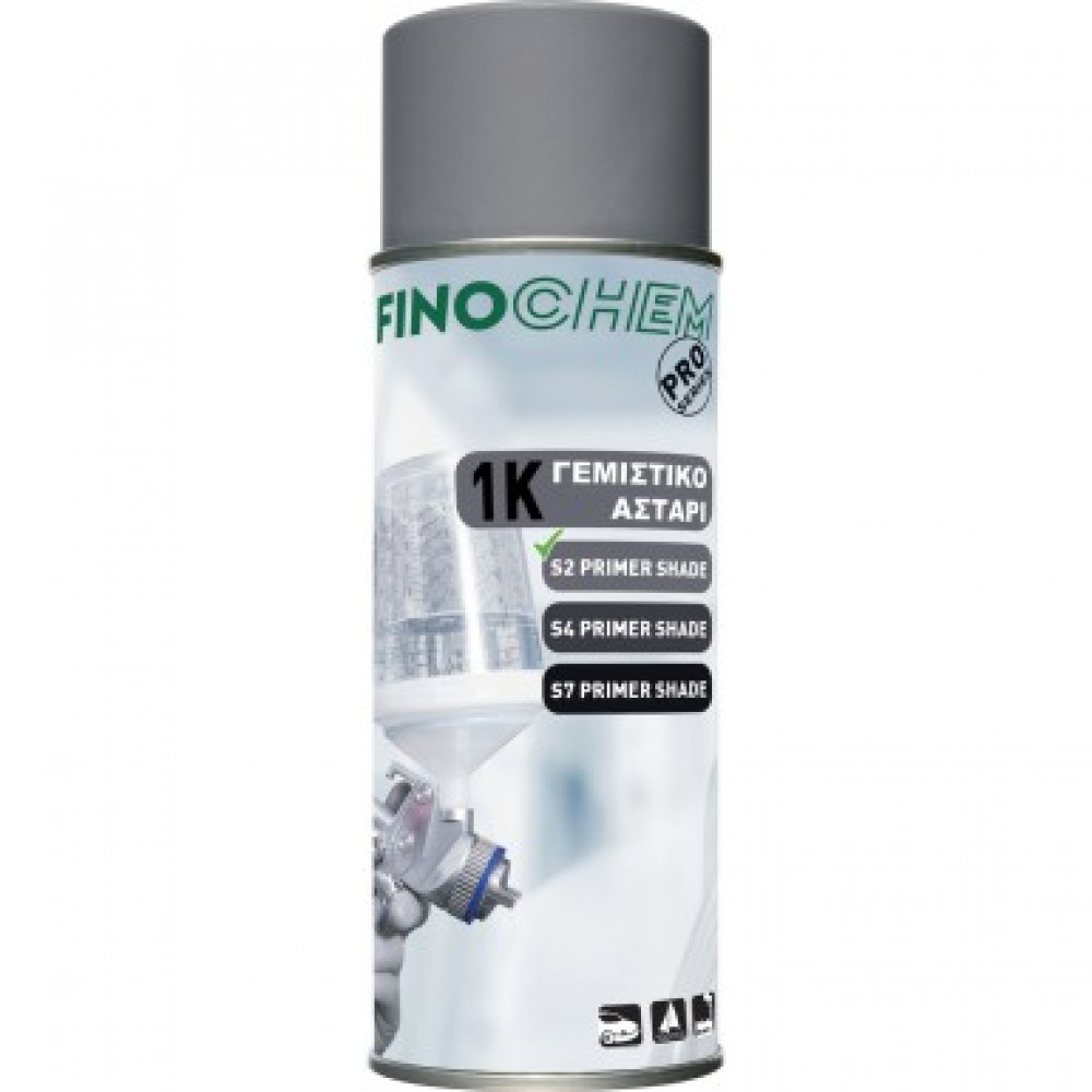 SPRAY Αστ΄άρι Γεμιστικό & Προεργασία Βαφής FINO 1K 500ML S1 ΛΕΥΚΟ
