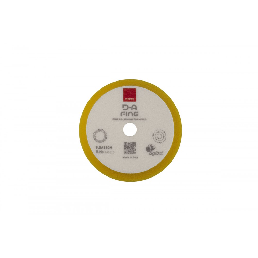 Rupes Σφουγγάρι DA Fine Κίτρινο 