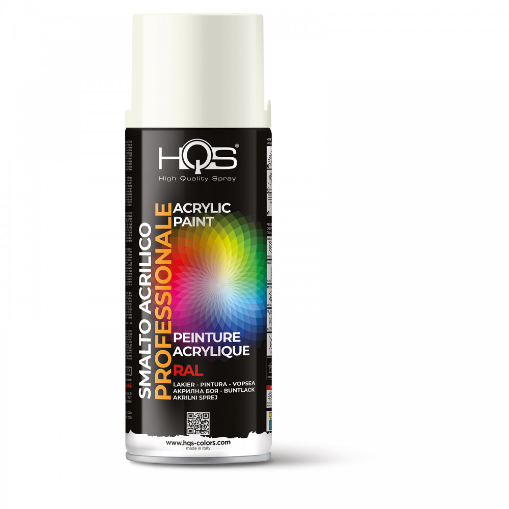HQS SPRAY ΛΕΥΚΟ RAL 9010 400ml