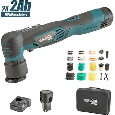 Borman BCP3850 Αλοιφαδόρος μικρός μπαταρίας 30-50mm με εξαρτήματα σε βαλίτσα 